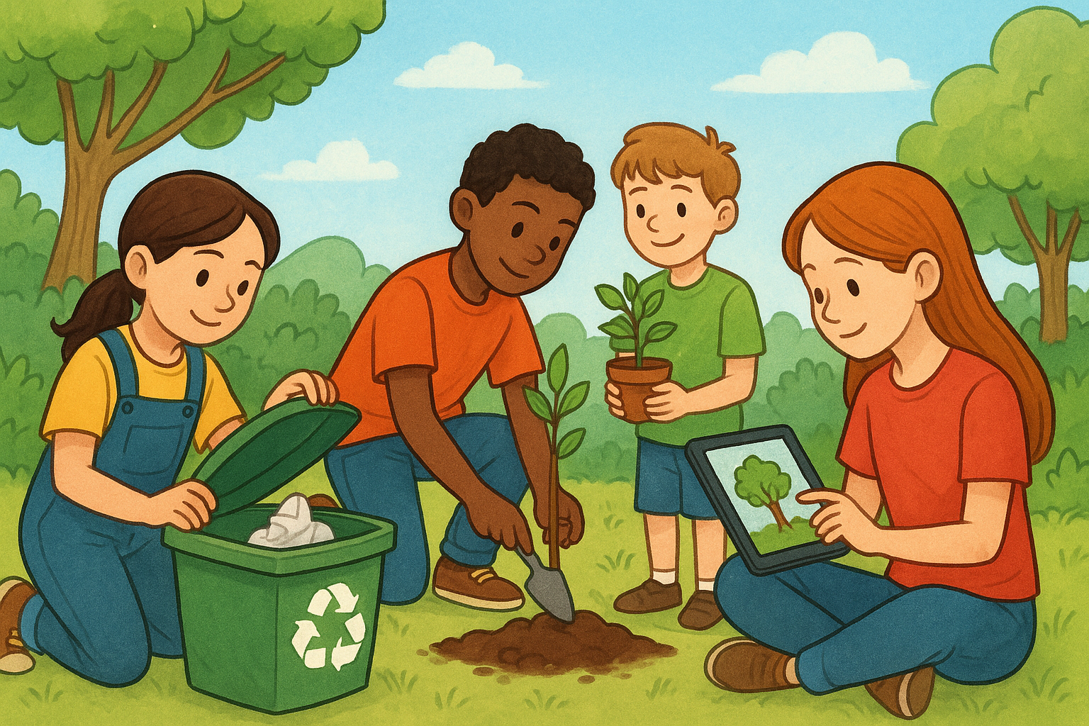 Actividades de Ecovida en el colegio