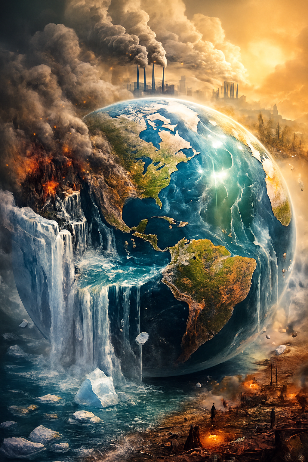 Ilustración del planeta Tierra